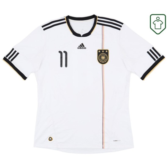 Homme Maillot rétro domicile Allemagne 2010/11 Klose #11 Homme Maillot rétro domicile Allemagne 2010/11 Klose #11