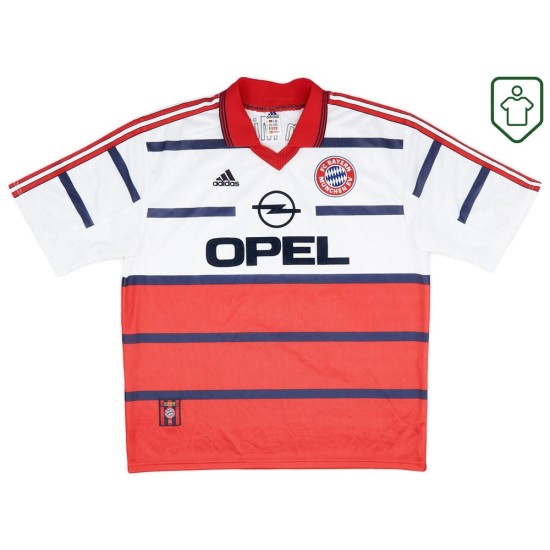 Homme Maillot extérieur rétro Bayern Munich 1998/00 Matthäus #10