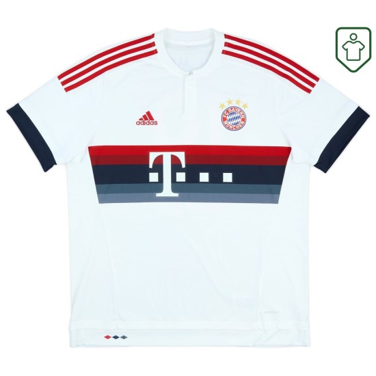 Homme Maillot extérieur rétro Bayern Munich 2015/16 Götze #19 Homme Maillot extérieur rétro Bayern Munich 2015/16 Götze #19
