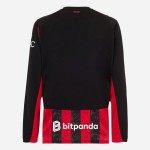 Enfant Milan Maillot Manches Longues Domicile 2025/26 Enfant Milan Maillot Manches Longues Domicile 2025/26