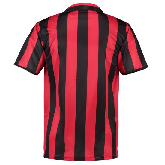 Homme Maillot domicile rétro Milan 1988