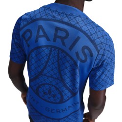 Femme Maillot échauffement third PSG 2025/26 - Bleu Femme Maillot échauffement third PSG 2025/26 - Bleu