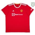 Maillot rétro domicile homme Manchester United 2021/22 B. Fernandes #18