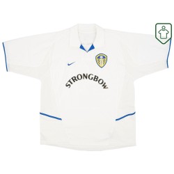 Maillot rétro domicile homme Leeds United 2002/03 Fowler #27