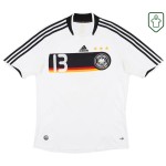Homme Maillot rétro domicile Allemagne 2008/09 Ballack #13 Homme Maillot rétro domicile Allemagne 2008/09 Ballack #13