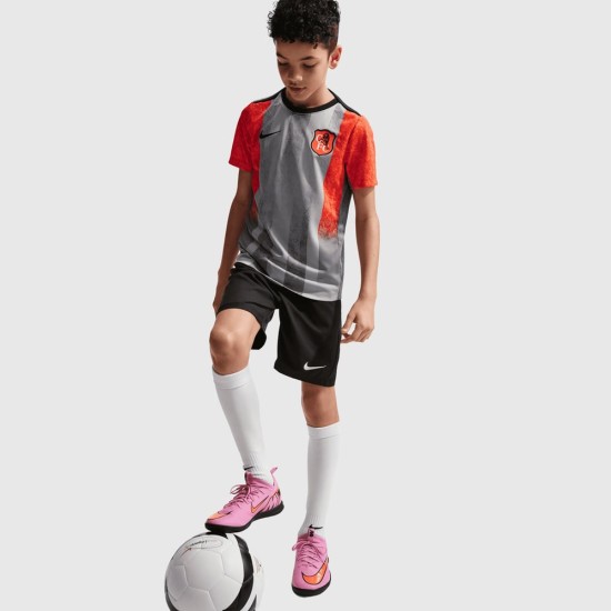 Enfant Chelsea 2025/26 Troisième Maillot Pré-Match Gris