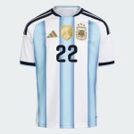 Maillot Officiel Domicile Argentine 2026 Femme L. MARTÍNEZ #22
