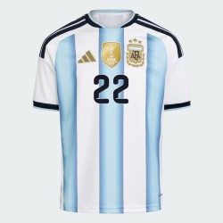 Maillot Officiel Domicile Argentine 2026 Homme L. MARTÍNEZ #22
