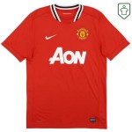 Maillot rétro domicile homme Manchester United 2011/12 Rooney #10 Maillot rétro domicile homme Manchester United 2011/12 Rooney #10