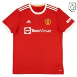 Maillot rétro domicile homme Manchester United 2021/22 Shaw #23