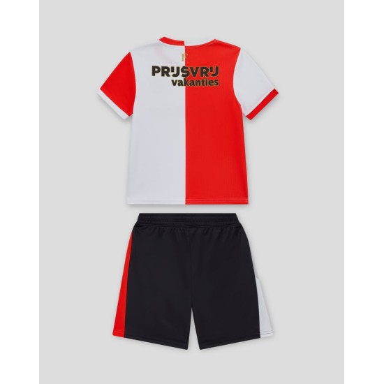 Kit domicile Feyenoord 2025/26 pour enfant Kit domicile Feyenoord 2025/26 pour enfant