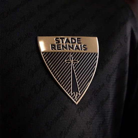 Maillot 125e Anniversaire 2025/26 Rennes - Noir Femme Maillot 125e Anniversaire 2025/26 Rennes - Noir Femme