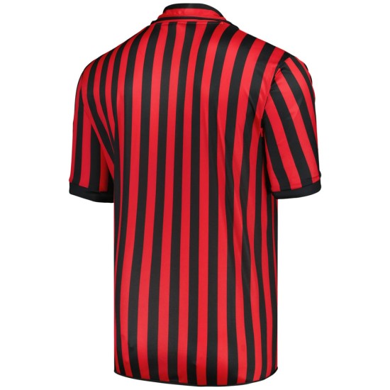 Homme Maillot centenaire rétro Milan 2000