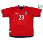 Homme Maillot rétro extérieur Angleterre 2002/04 Rooney #23 Homme Maillot rétro extérieur Angleterre 2002/04 Rooney #23