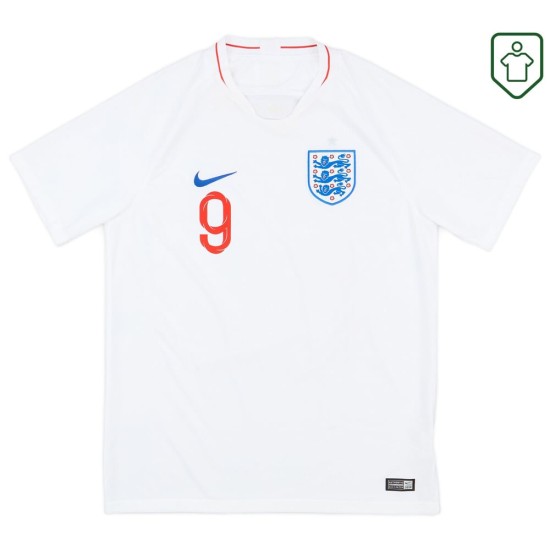 Homme Maillot rétro domicile Angleterre 2018/19 Kane #9 Homme Maillot rétro domicile Angleterre 2018/19 Kane #9