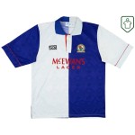 Homme Maillot domicile rétro Blackburn Rovers 1992/94 #6 Homme Maillot domicile rétro Blackburn Rovers 1992/94 #6