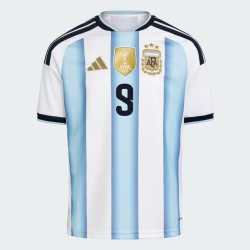 Maillot Officiel Domicile Argentine 2026 Homme J. ALVAREZ #9