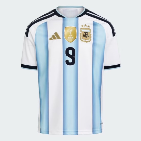 Maillot Officiel Domicile Argentine 2026 Homme J. ALVAREZ #9 Maillot Officiel Domicile Argentine 2026 Homme J. ALVAREZ #9