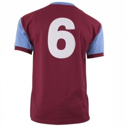 Maillot Rétro Bobby Moore Première Homme West Ham United 1958 #6
