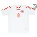Homme Maillot rétro extérieur Danemark 2003/04 Tomasson #9