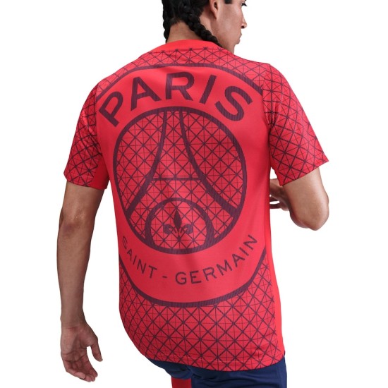 Femme Maillot échauffement third PSG 2025/26 - Rouge