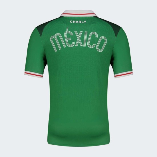 Maillot Héritage Édition Spéciale Mexique 2025 Femme - Vert Maillot Héritage Édition Spéciale Mexique 2025 Femme - Vert
