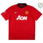 Maillot rétro domicile Ligue des champions homme Manchester United 2013/14 Rooney #10 Maillot rétro domicile Ligue des champions homme Manchester United 2013/14 Rooney #10
