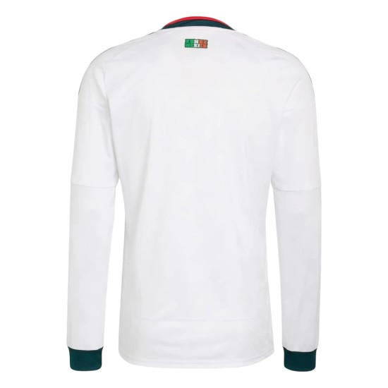 Maillot Coupe du Monde 2026 Extérieur Manches Longues Mexique Homme Maillot Coupe du Monde 2026 Extérieur Manches Longues Mexique Homme