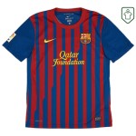 Homme Maillot rétro domicile FC Barcelone 2011/12 Messi #10 Homme Maillot rétro domicile FC Barcelone 2011/12 Messi #10