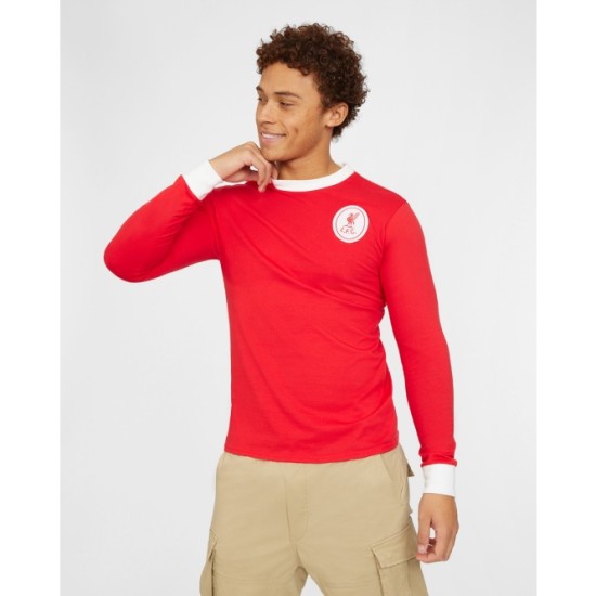 Maillot Rétro Domicile Manches Longues Homme Liverpool 1963/68 Maillot Rétro Domicile Manches Longues Homme Liverpool 1963/68