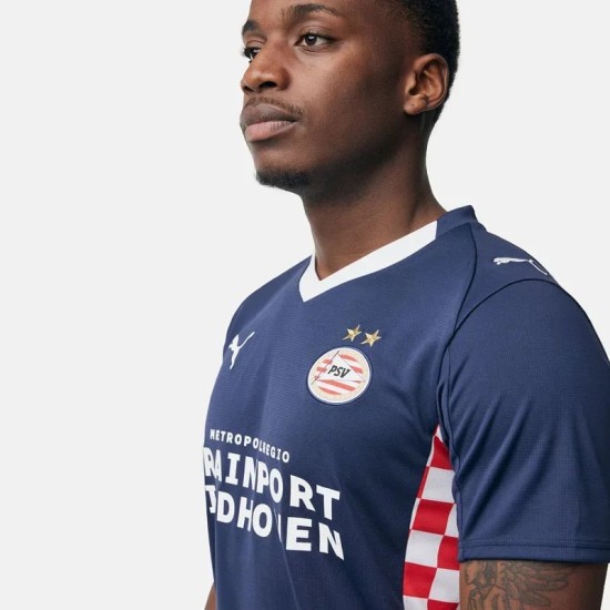 Femme PSV 2025/26 Maillot Extérieur Champion #27