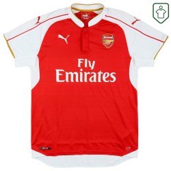 Maillot rétro domicile homme Arsenal 2015/16 Arteta #8
