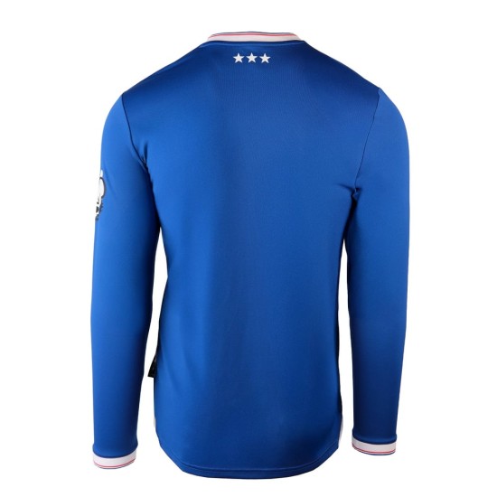 Homme Ipswich Town 2025/26 Maillot Domicile Manches Longues Homme Ipswich Town 2025/26 Maillot Domicile Manches Longues