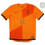 Homme Maillot rétro domicile Pays-Bas 2012/13 Robben #11