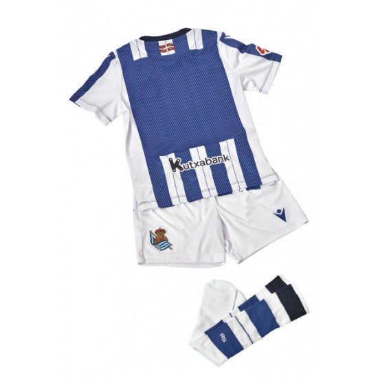 Kit Domicile Real Sociedad 2025/26 Enfant Kit Domicile Real Sociedad 2025/26 Enfant