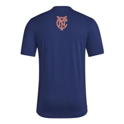 Troisième maillot AEROREADY à fermeture homme New York City FC 2025 - Marine