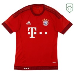 Homme Maillot domicile rétro Bayern Munich 2015/16 Thiago #6 Homme Maillot domicile rétro Bayern Munich 2015/16 Thiago #6
