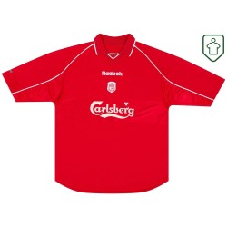 Maillot rétro domicile homme Liverpool 2000/03 Gerrard #17 Maillot rétro domicile homme Liverpool 2000/03 Gerrard #17