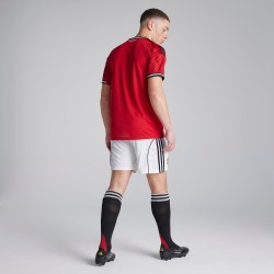 Homme Manchester United 2025/26 Short Domicile - Blanc