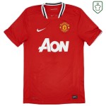 Maillot rétro domicile homme Manchester United 2011/12 Scholes #22