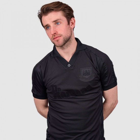 Maillot rétro West Ham United 2000 enfant - noir