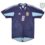 Homme Maillot rétro extérieur Argentine 2004/05 Zanetti #8 Homme Maillot rétro extérieur Argentine 2004/05 Zanetti #8