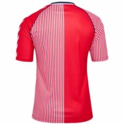 Maillot Retro Danemark 86 Rouge Homme