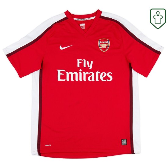 Maillot rétro domicile homme Arsenal 2008/10 Fabregas #4