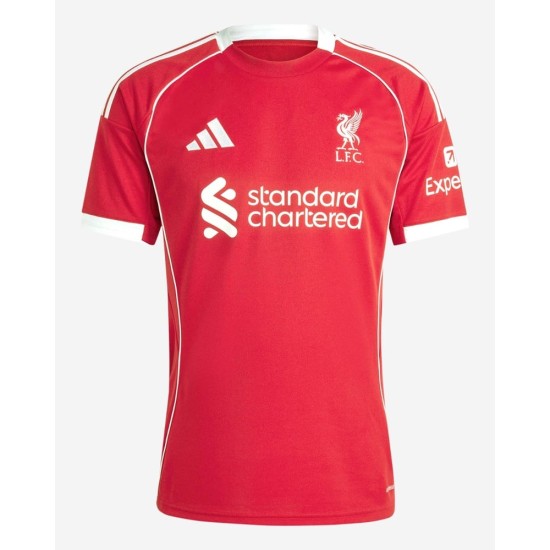Maillot Domicile Liverpool Homme 2025/26 Maillot Domicile Liverpool Homme 2025/26
