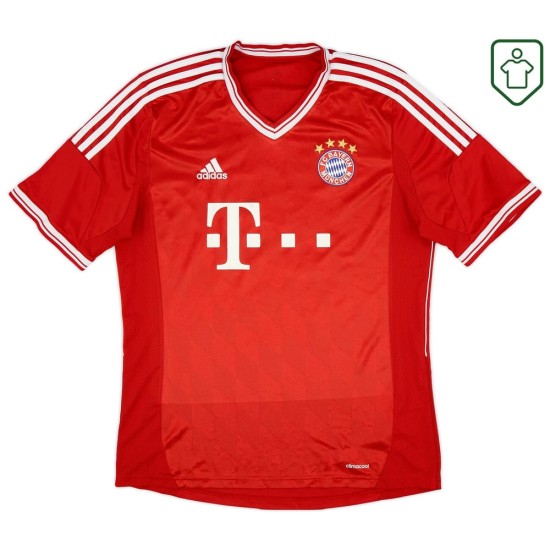 Homme Maillot domicile rétro Bayern Munich 2013/14 Alaba #27