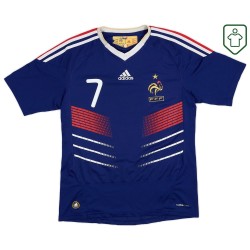 Homme Maillot rétro domicile France 2009/10 Ribéry #7