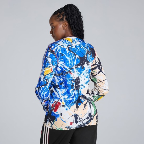 Maillot manches longues Stone Roses Manchester United 2025/26 Femme