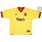 Maillot rétro extérieur homme Liverpool 1997/98 McManaman #7 Maillot rétro extérieur homme Liverpool 1997/98 McManaman #7