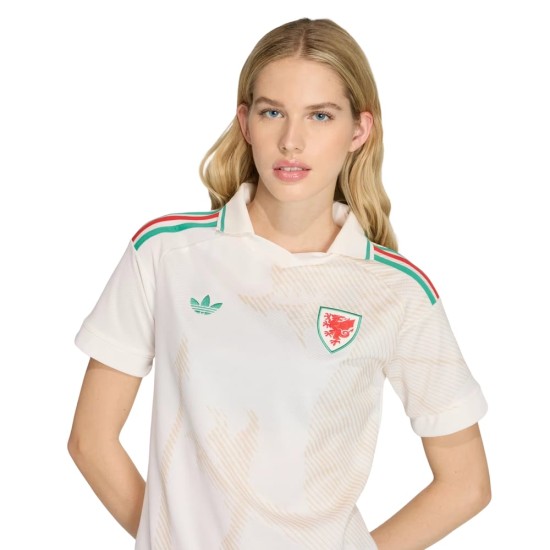 Maillot Coupe du Monde 2026 Extérieur Pays de Galles Femme Maillot Coupe du Monde 2026 Extérieur Pays de Galles Femme